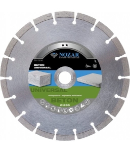 TARCZA BETON Universal 230X22 NOZAR 