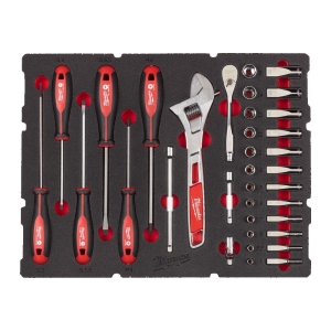 Wkład narzędziowy 1/4"  35 el. MILWAUKEE