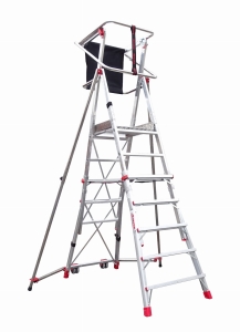Podest roboczy z bocznymi stabilizatorami 6 stopni Faraone PLS 6.7 (wysokość robocza 4.65m)