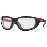 Okulary ochronne bezbarwne z uszczelką Premium MILWAUKEE