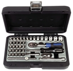 Zestaw kluczy nasadowych 1/4" 40el. PROJAHN 3901401