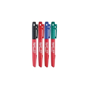 Marker budowlany zestaw 4 szt. INKZALL MILWAUKEE