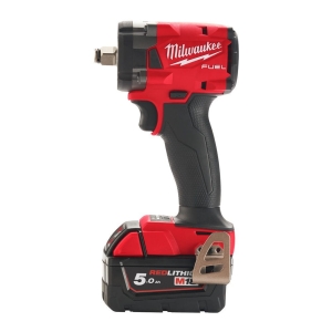 Klucz udarowy akumulatorowy 1/2" 339 Nm z pierścieniem Milwaukee M18 FIW2F12-0X (4933478443)