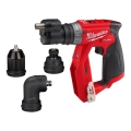 Wiertarko-wkrętarka akumulatorowa z wymiennym uchwytem Milwaukee M12FDDXKIT-0X (4933471332)