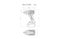 Akumulatorowy zakrętak udarowy 400 Nm METABO SSW 18 LTX 400 BL 602205890
