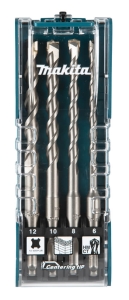 Zestaw wierteł SDS-Plus 6/8/10/12 mm 4 szt Makita (E-13605)