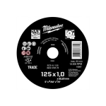 Tarcza do cięcia stali 125 x 1 mm INOX MILWAUKEE