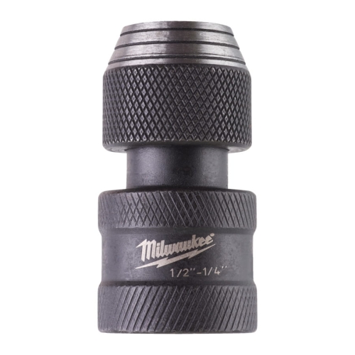 Adapter udarowy 1/2" kwadrat – 1/4" Hex Milwaukee SHOCKWAVE (4932471828)