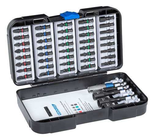 Zestaw bitów skrętnych TORSION 45elemetów Gedore 3459519 w opakowaniu