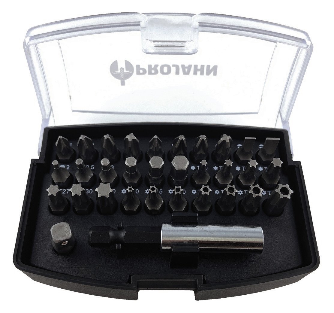 Zestaw bitów PROJAHN Imbus TX PZ PH (3953001) z widocznymi 32 elementami