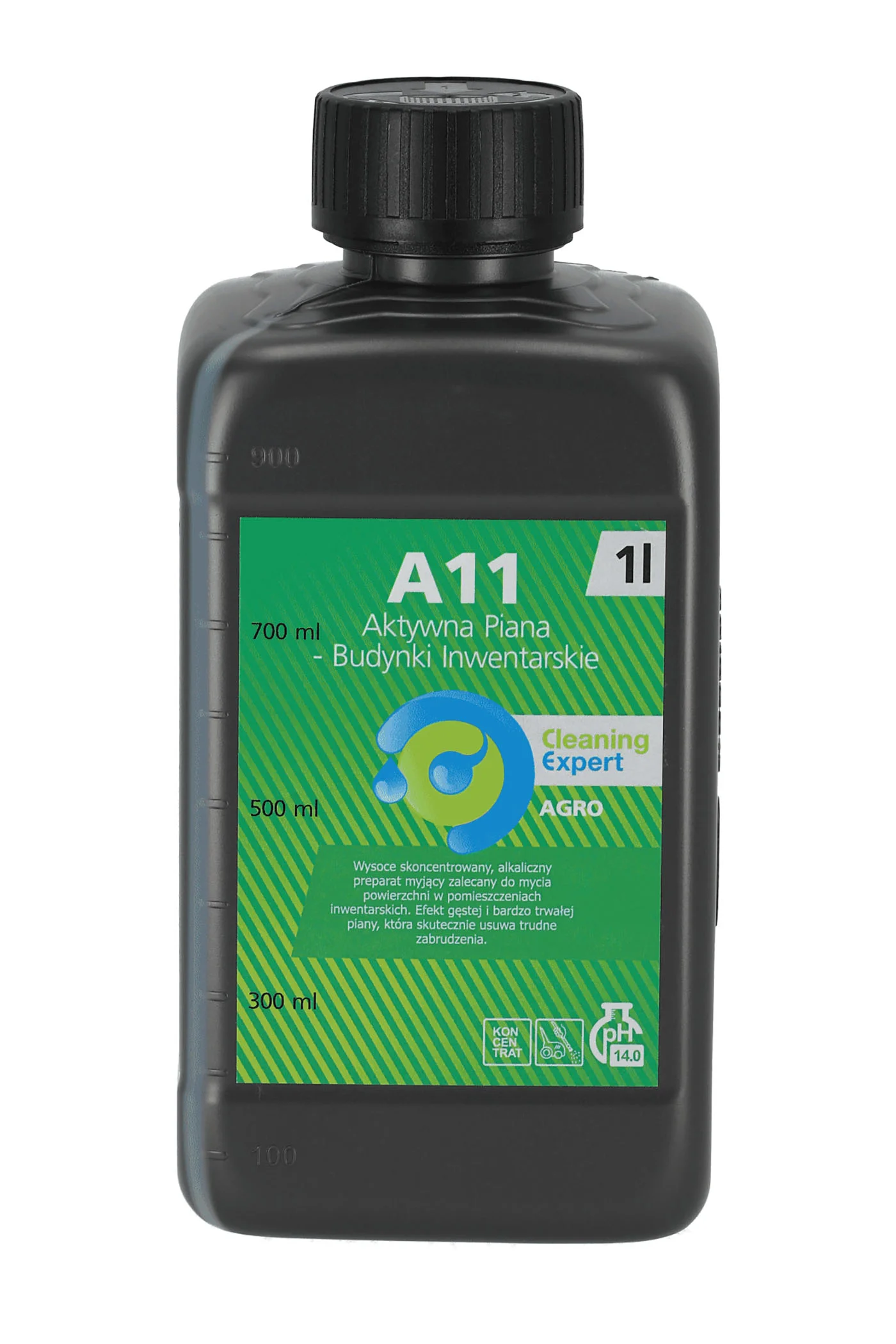 Środek do mycia budynków inwentarskich aktywna piana A11 1L Cleaning Expert