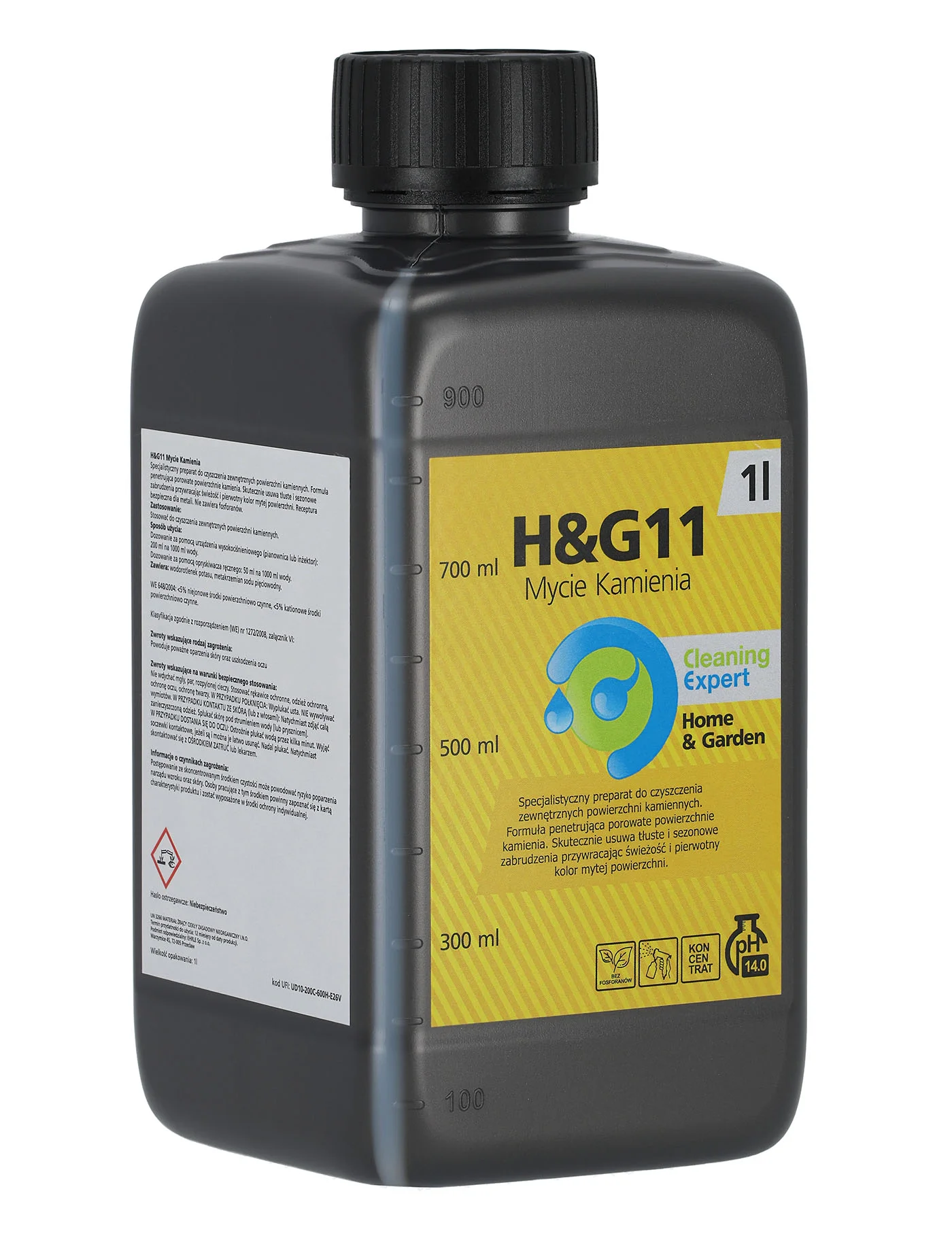 środek do mycia kamienia i kostki brukowej HG11 1L Cleaninh Expert