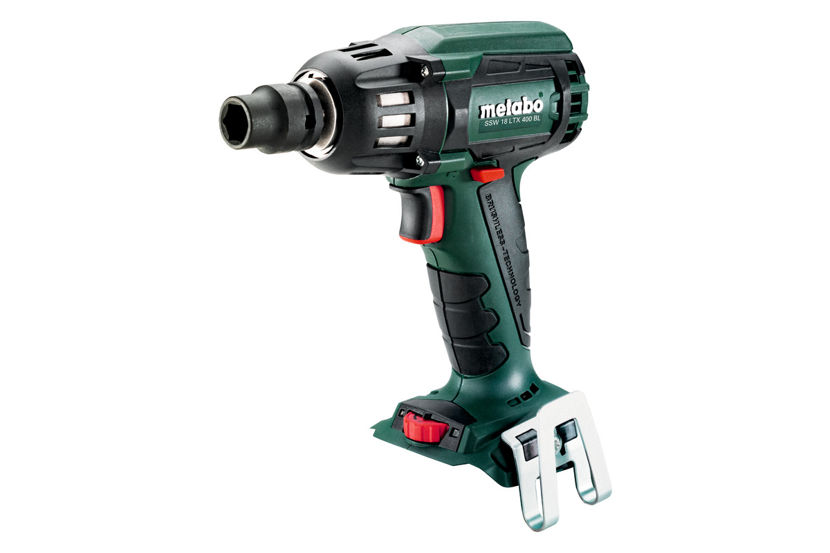 Akumulatorowy klucz udarowy 400 Nm METABO SSW 18 LTX 400 BL (602205890) wersja body bez akumulatora i ładowarki